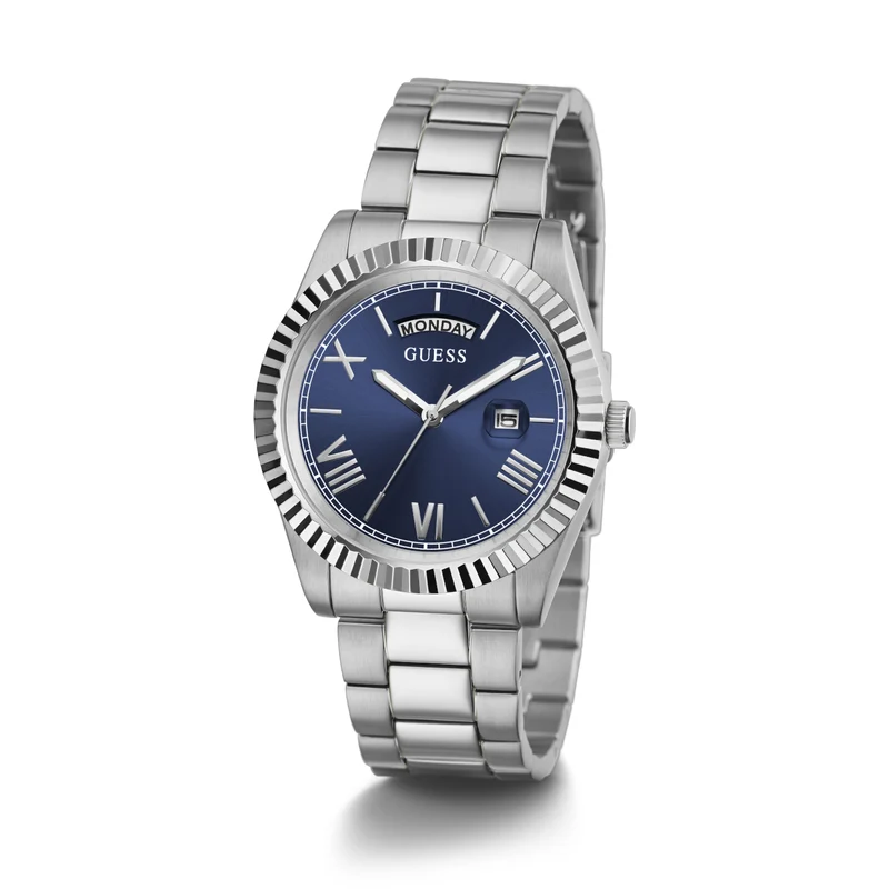 GUESS Connoisseur Hommes Montre Argent GW0265G7