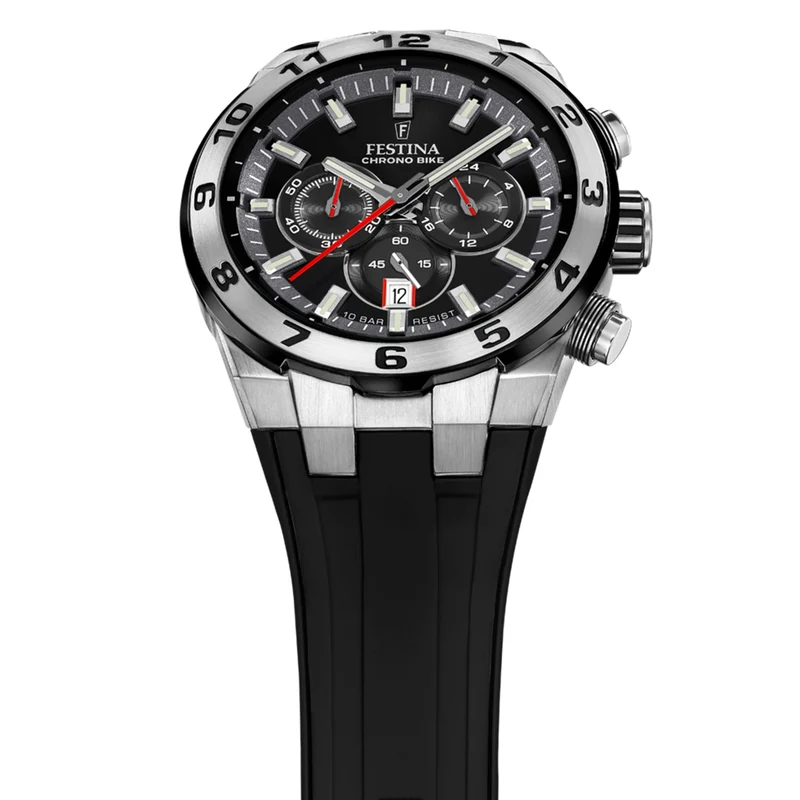 Festina Chrono Bike Hommes Montre Noir F20671/6
