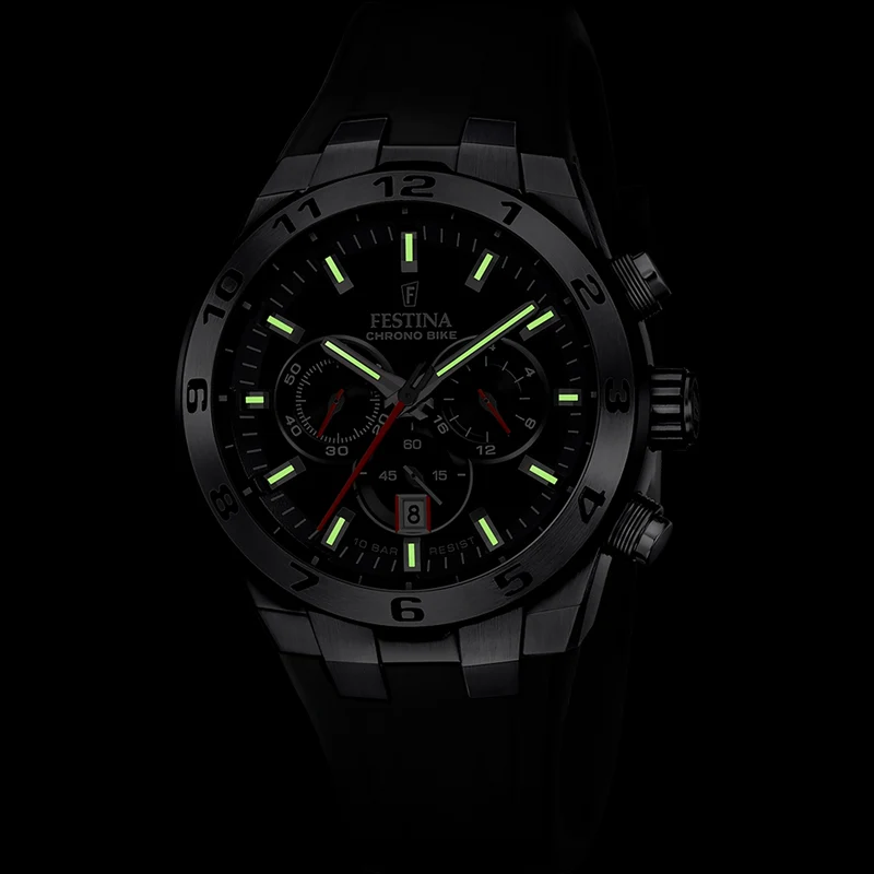 Festina Chrono Bike Hommes Montre Noir F20671/6