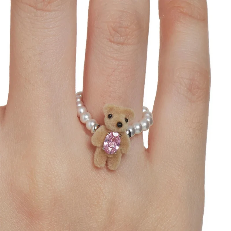 Bague Ourson en Peluche