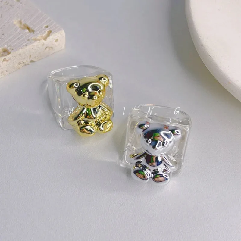 Bague Ourson Résine