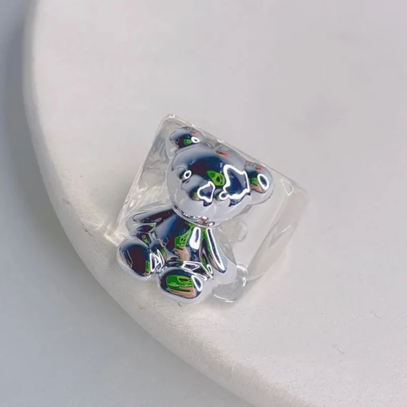 Bague Ourson Résine