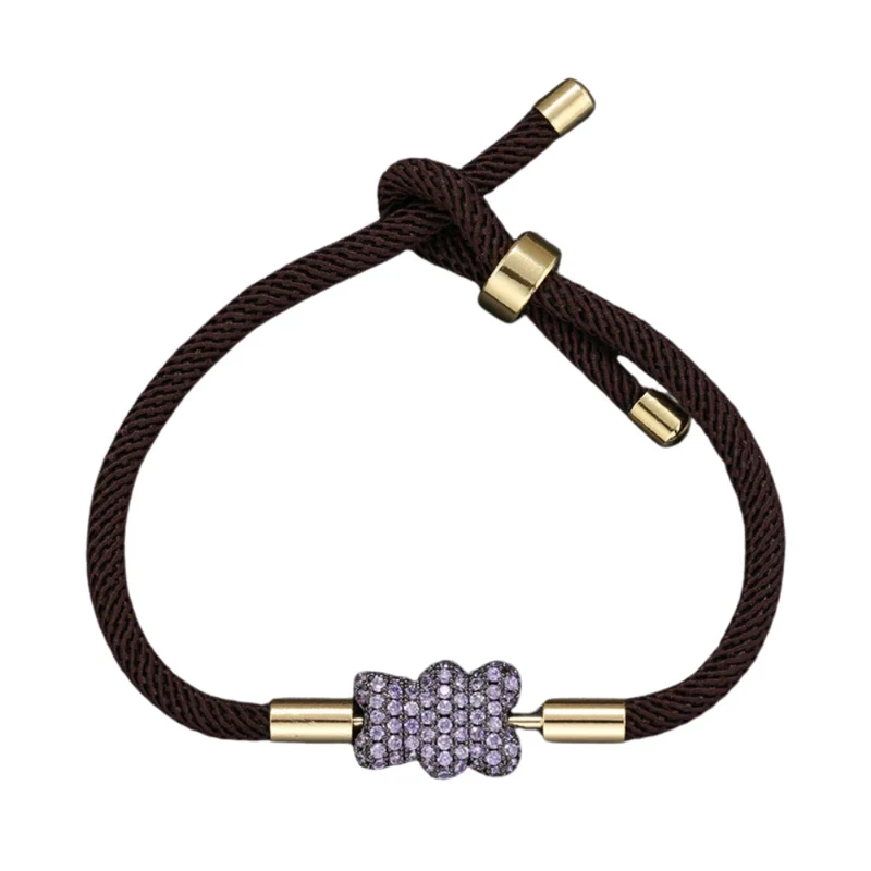 Bracelet Ourson Corde