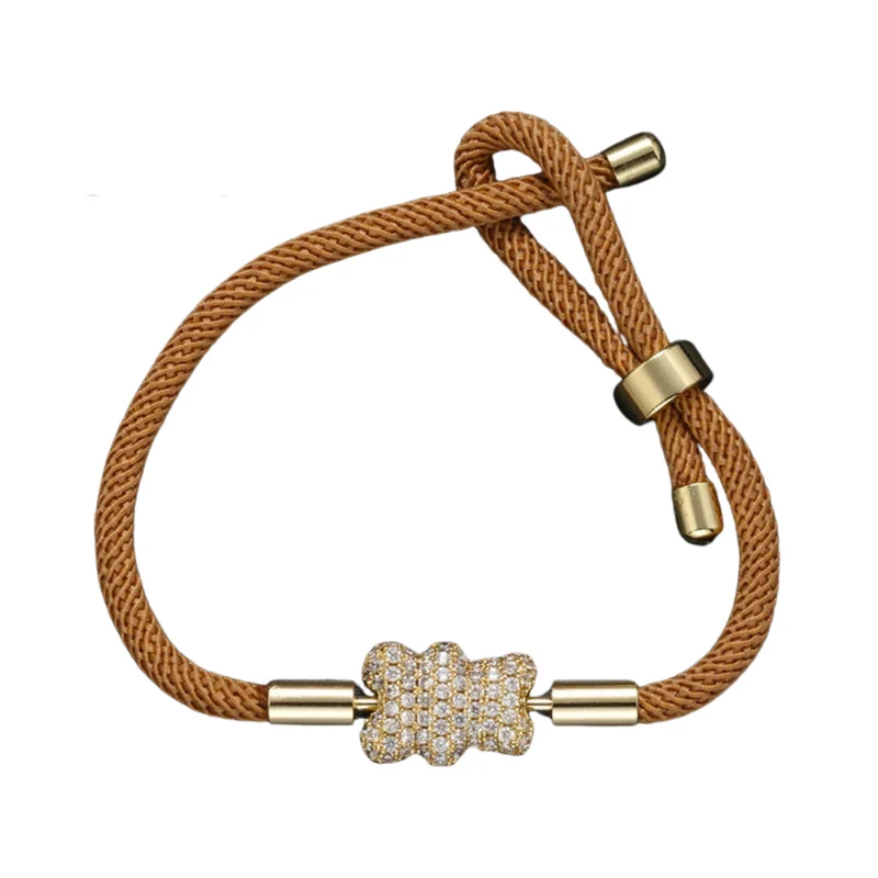 Bracelet Ourson Corde
