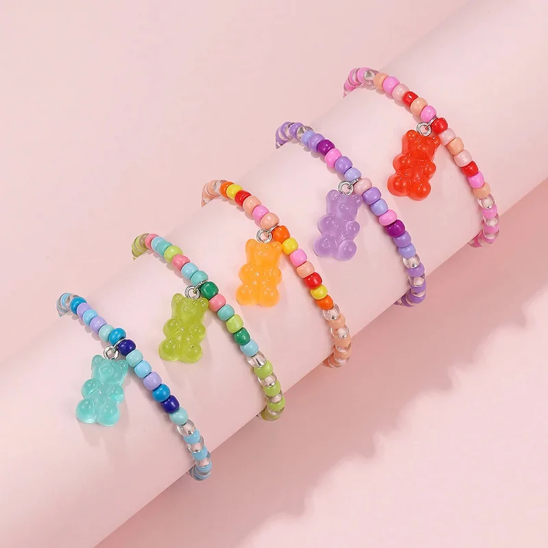 Bracelet Ourson Perle