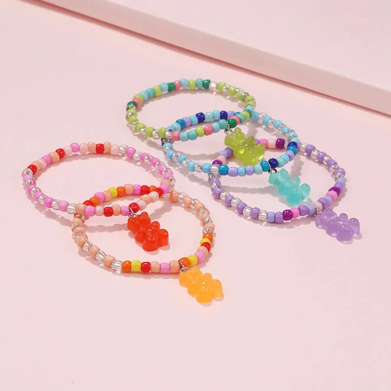 Bracelet Ourson Perle