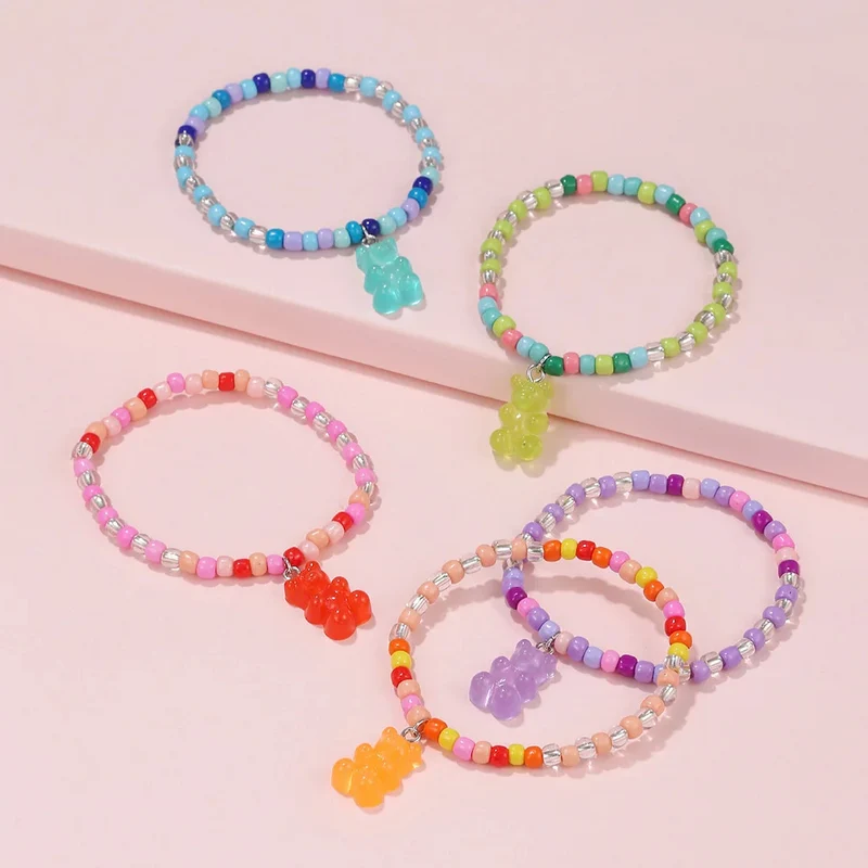 Bracelet Ourson Perle