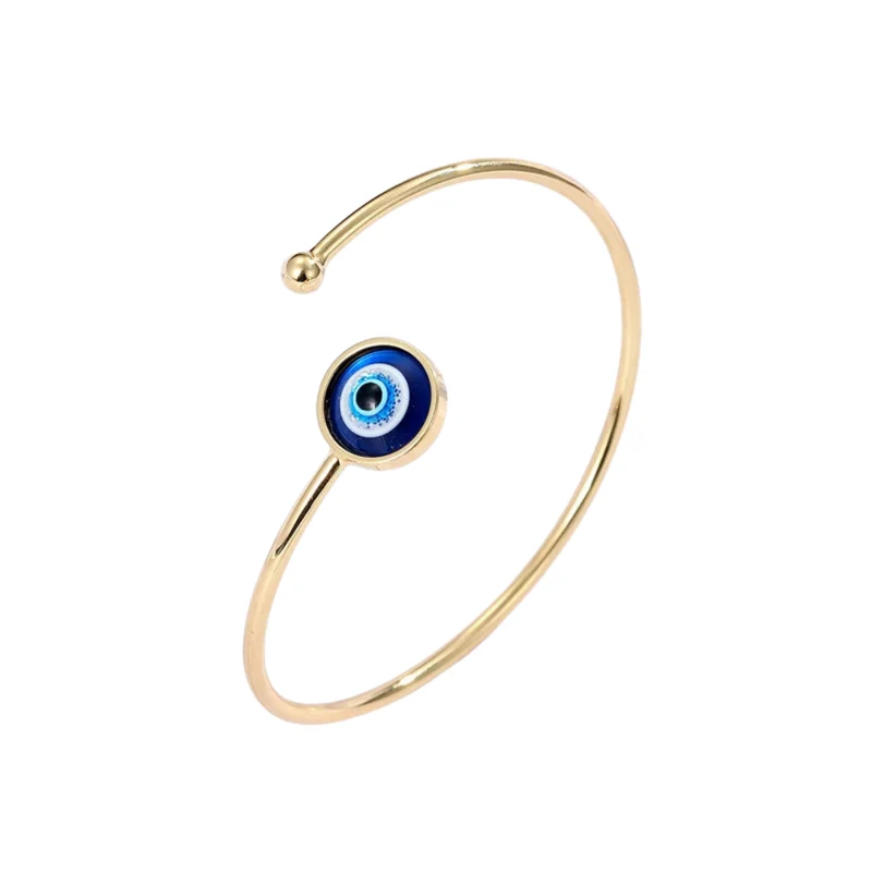 Bague Œil Bleu Rond