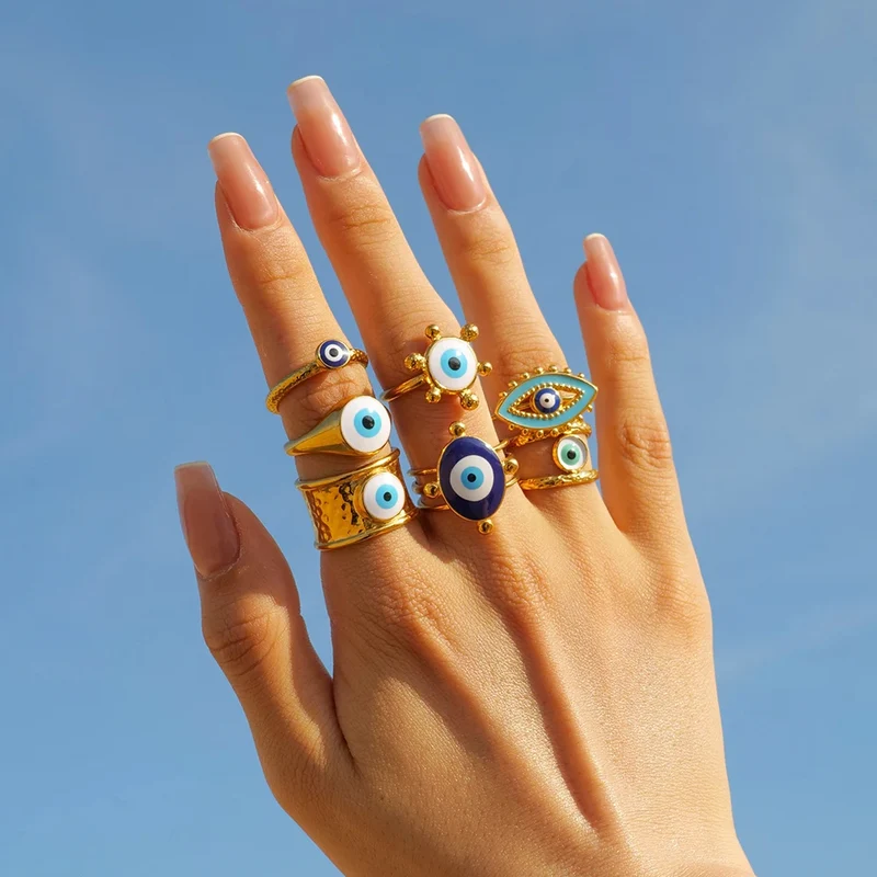 Bague Œil Bleu