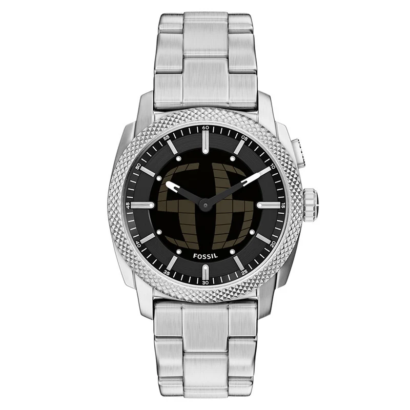 Fossil Machine Round Black Dial Watch FS6155