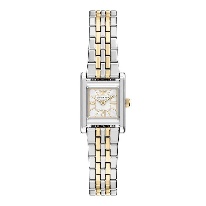 Emporio Armani Square White Dial Watch AR11763