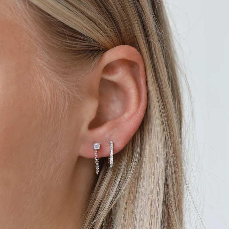 Karma Femmes Earparty Argent EPV22S