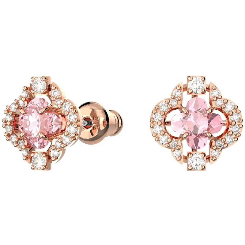 Swarovski Sparkling Boucles d'oreilles Or rose 5516488