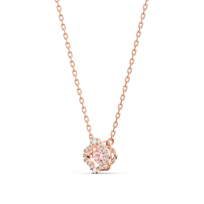 Swarovski Sparkling Boucles d'oreilles Or rose 5516488