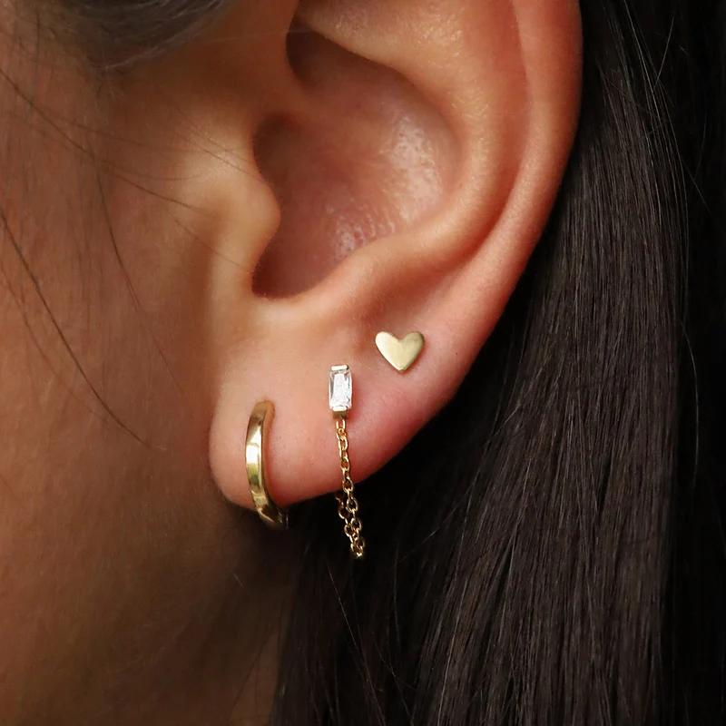 Karma Femmes Earparty Plaqué or 14 carats EPV10GP