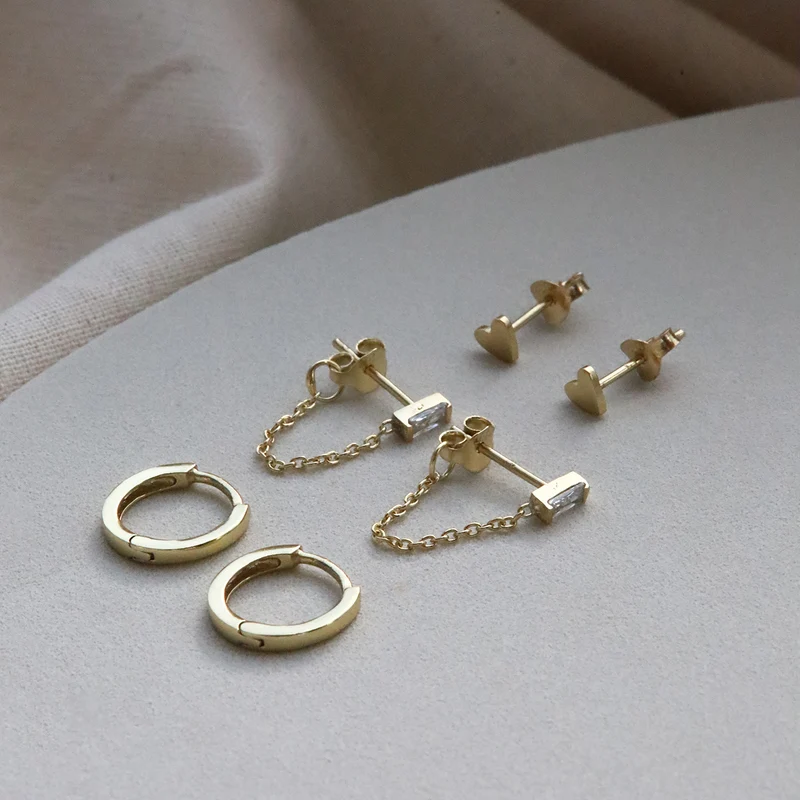 Karma Femmes Earparty Plaqué or 14 carats EPV10GP