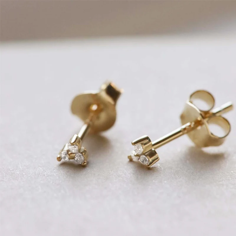 Karma 925 Sterling Silver Flow Earparty EPV47GP