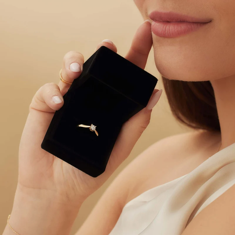 Brandfield Femmes Boîte à Bijoux Noir VERP-BF-023