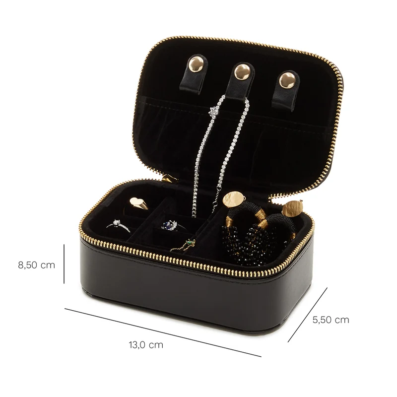 Brandfield Femmes Boîte à Bijoux Noir BFJB100405