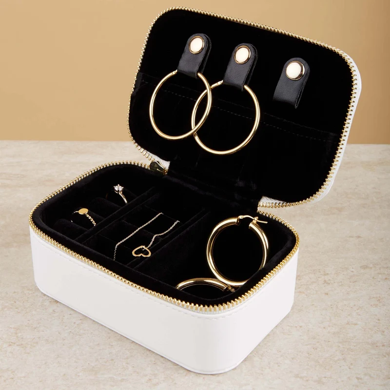 Brandfield Femmes Boîte à Bijoux Blanc BFJB100406