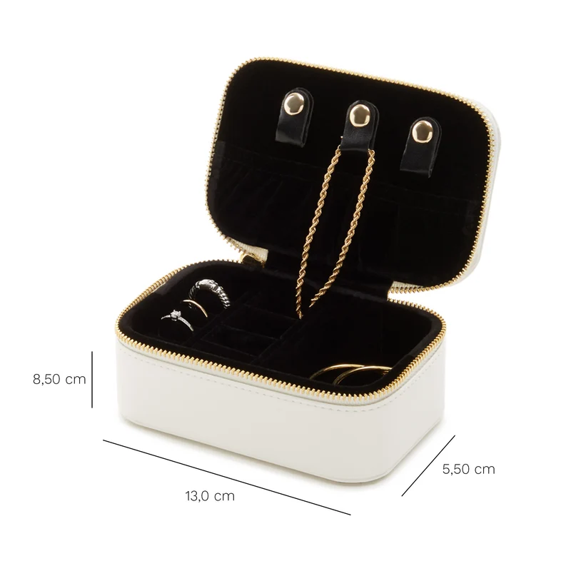 Brandfield Femmes Boîte à Bijoux Blanc BFJB100406