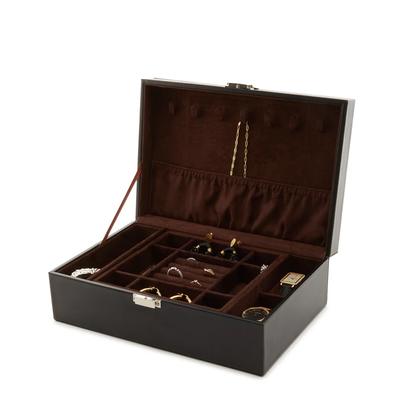 Brandfield Femmes Boîte à Bijoux Noir BFJB100409