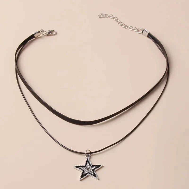 Collier Guitare et Étoile
