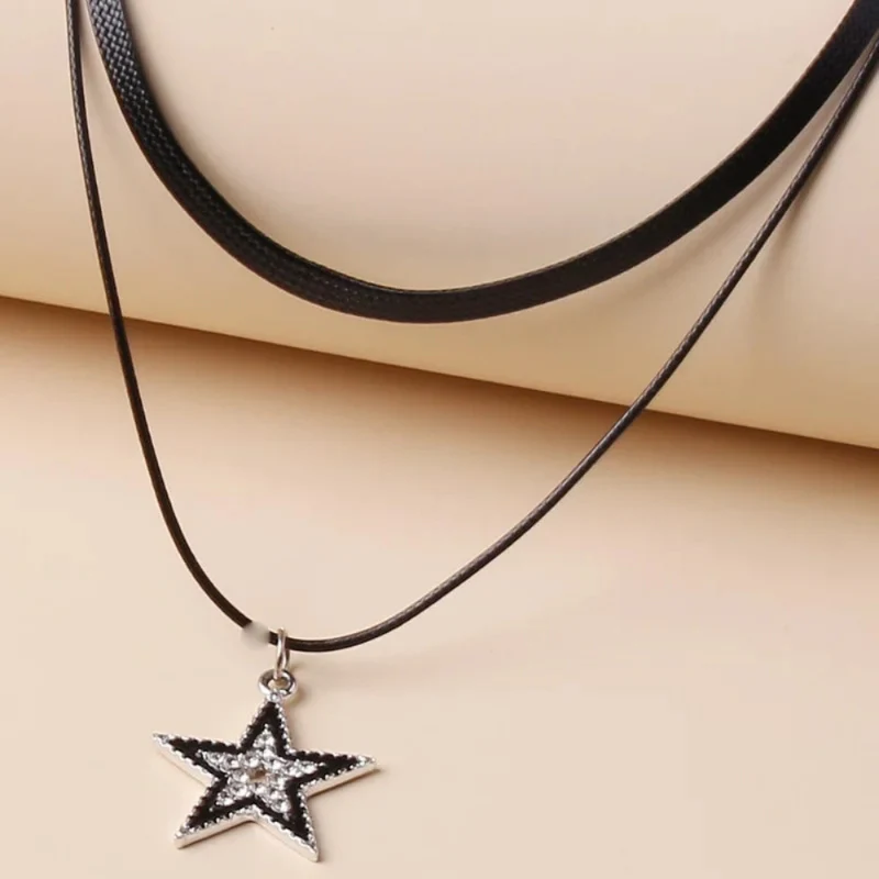 Collier Guitare et Étoile