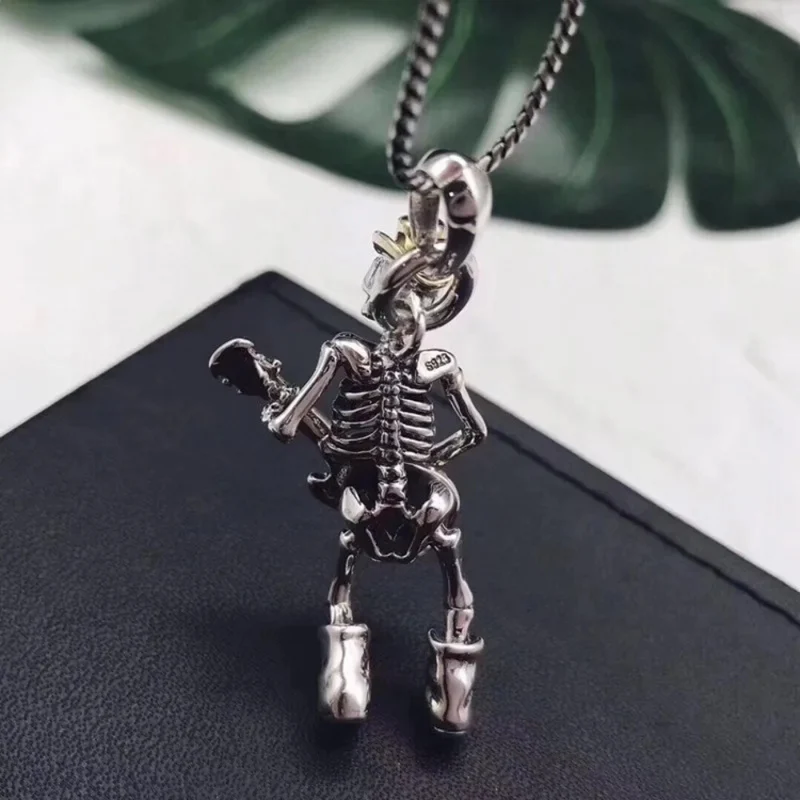 Collier Squelette Rockeur