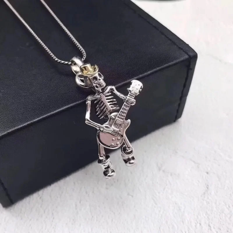 Collier Squelette Rockeur