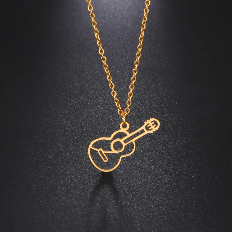 Collier Guitare Femme