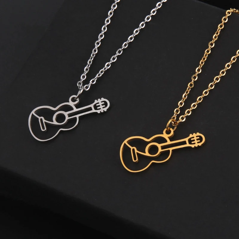 Collier Guitare Femme