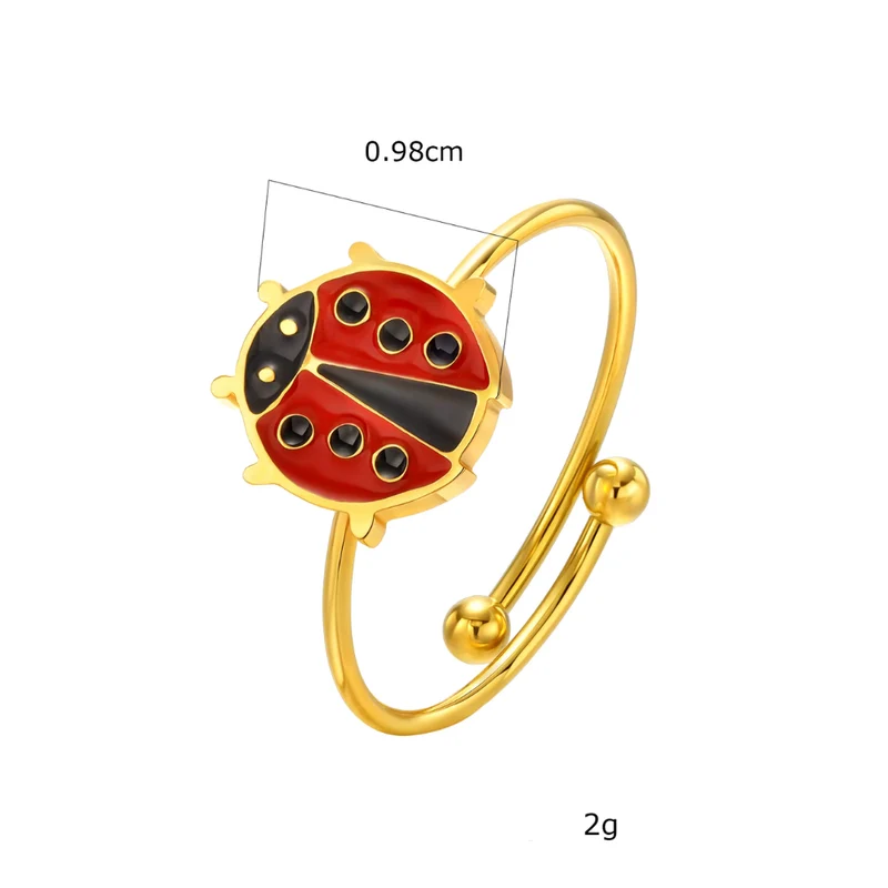 Bague Coccinelle Fine