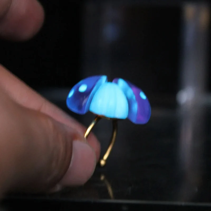 Bague Coccinelle Lumineuse