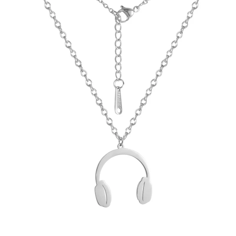 Collier Casque de Musique