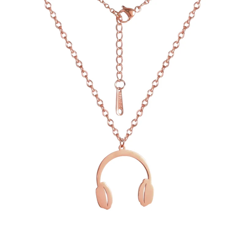 Collier Casque de Musique