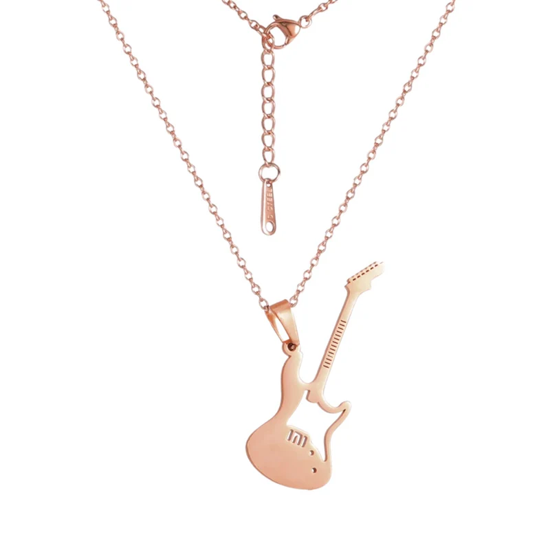 Collier Guitare Électrique Femme