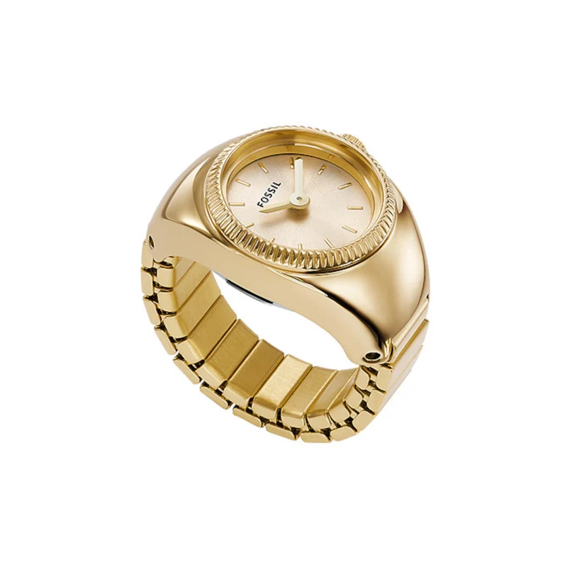 Fossil Watch Ring Bague montre Or ES5246