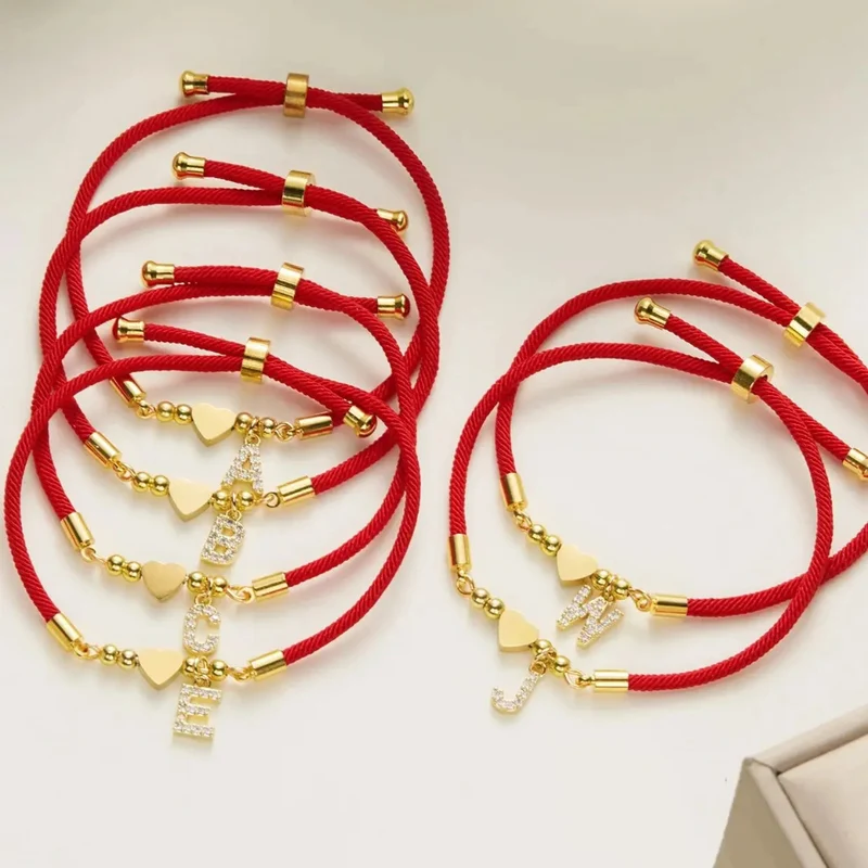 Bracelet Cordon Initiale C