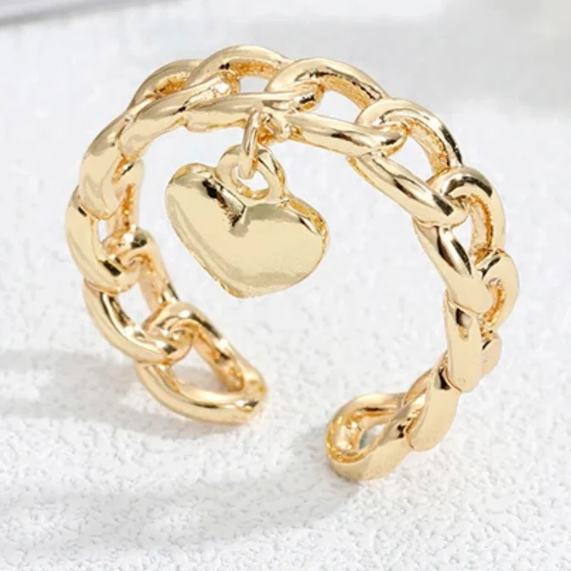 Bague Breloque Cœur