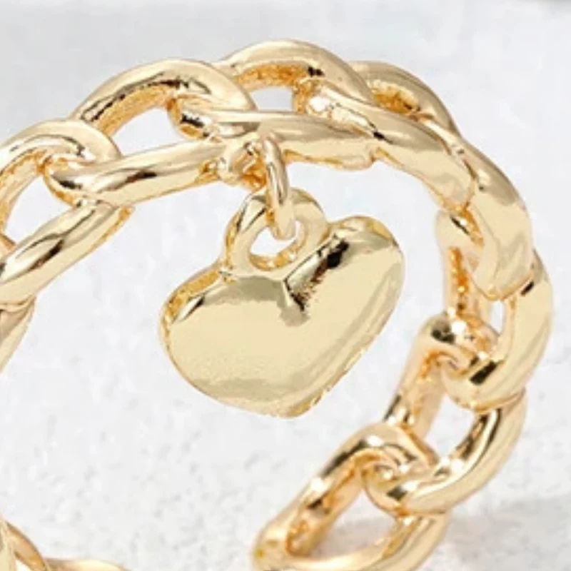 Bague Breloque Cœur