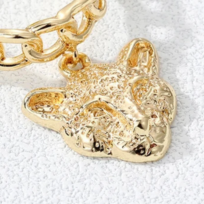 Bague Breloque Tête Félin