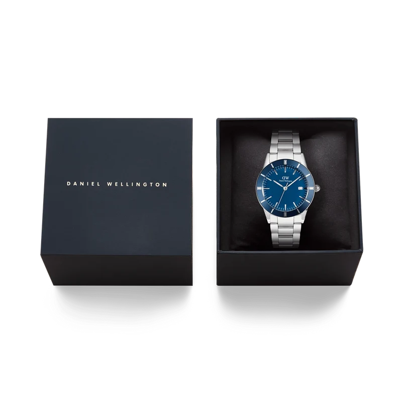 Daniel Wellington Iconic Paradigma Blu Arctic Enamel Montre Pour Hommes DW00100820