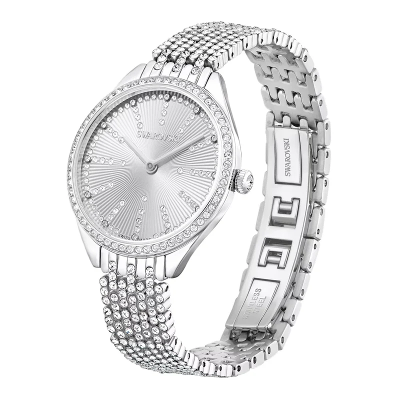 Swarovski Attract Femmes Montre Argent 5644062