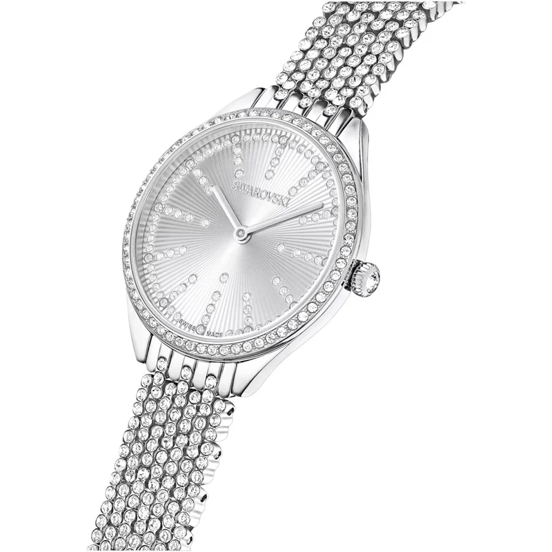 Swarovski Attract Femmes Montre Argent 5644062