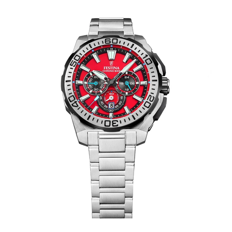 Festina Chrono Bike Montre Homme Rouge F20724/5