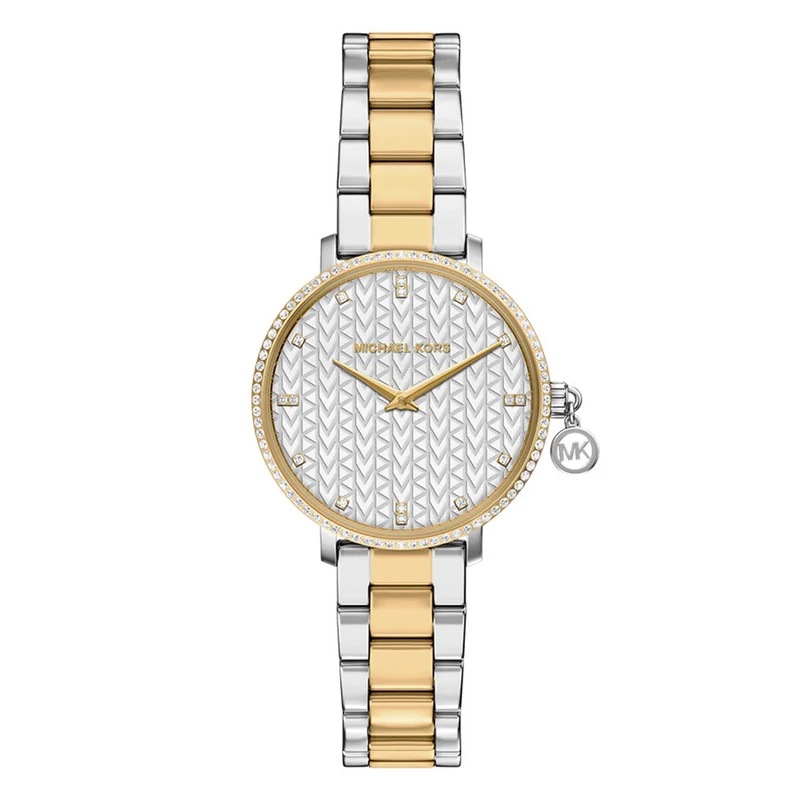 Michael Kors Pyper Round White Dial Watch MK7574