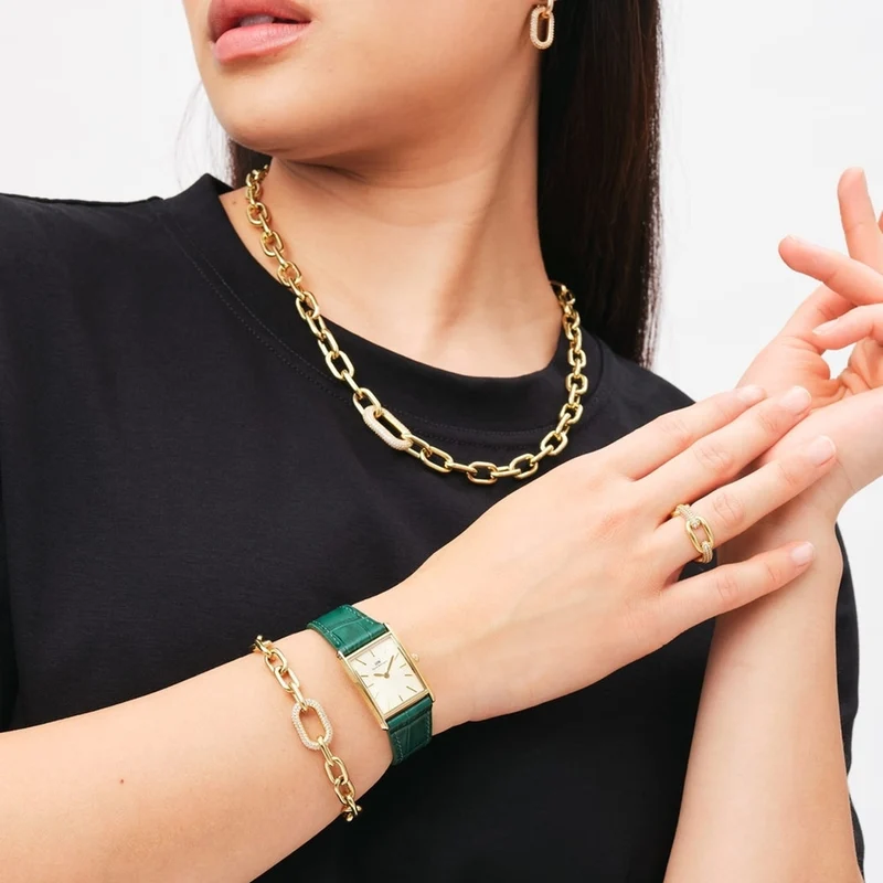 Daniel Wellington Bound Femmes Montre Vert DW00100695