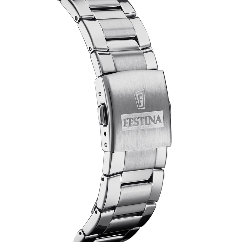 Festina Chrono Sport Hommes Montre Argent F20463-2
