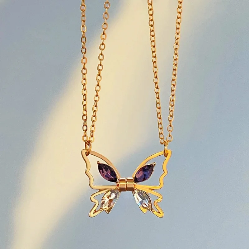 Collier Amitié Papillon